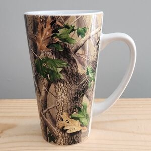 Gander Mtn Realtree Camouflage Tree Design Ceramic Tall Mug